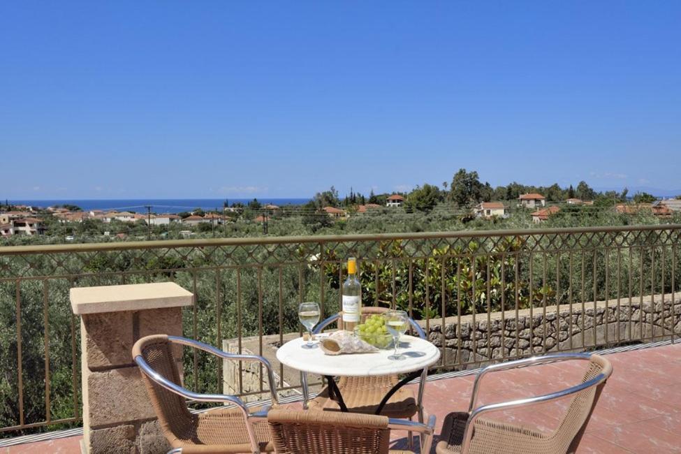Markos Apartments 3 Stoupa Luaran gambar